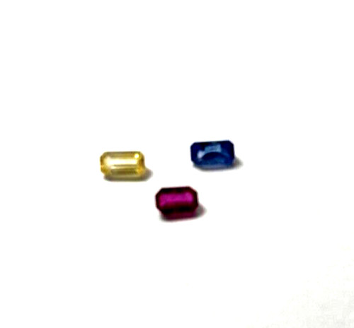 Lot 3pcs genuine - lot, octagon