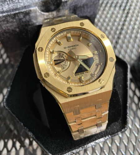 New casio shock gold - new,
